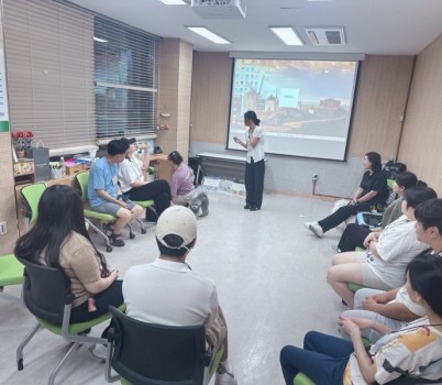 광주시, 동물 매개 집단상담 프로그램 ‘연습이 필요한 당신에개(Dog)’ 성료.jpg width: 100%; height : 150px