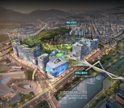 공공개발정책과-백현마이스 도시개발사업 구상도.jpg width: 100%; height : 150px